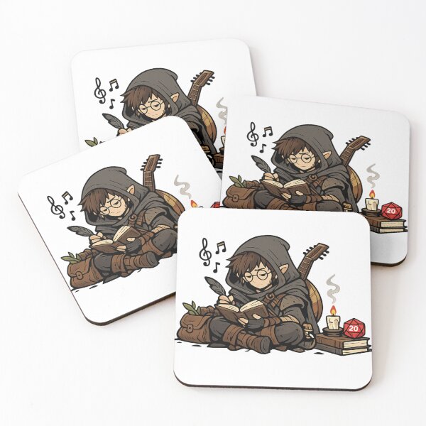 Item preview, Quiet Bard Mode – Fantasy RPG Reader Design designed and sold by GaliciaCity.