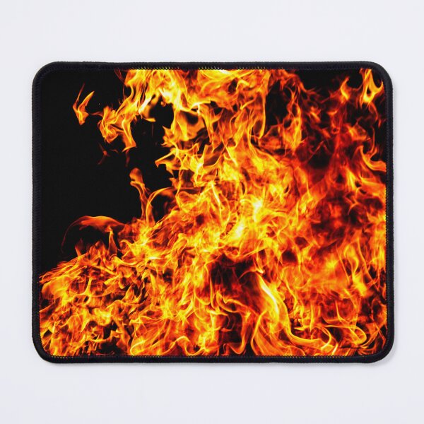 Item preview, Intense Burning Orange Flame Texture Dark Aesthetic designed and sold by Patternair.