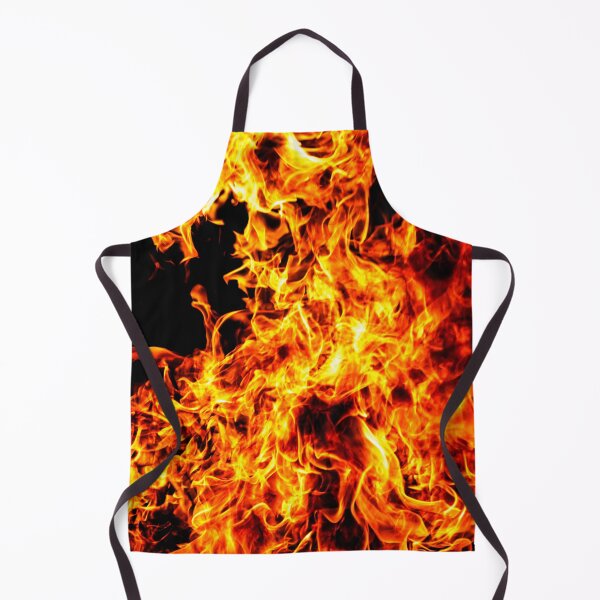 Item preview, Intense Burning Orange Flame Texture Dark Aesthetic designed and sold by Patternair.