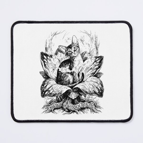 Item preview, The Whispering Forest Oracle - Abyssinian Cat designed and sold by bapupa.
