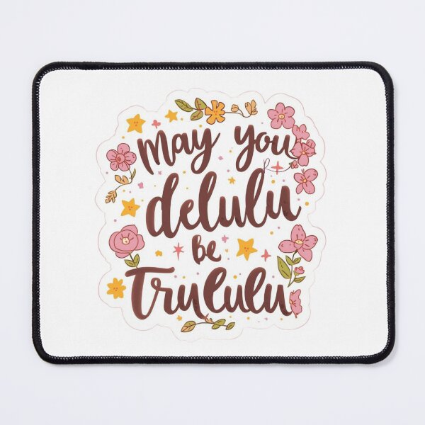 Item preview, Delulu quotes meme stickers| Delulu Is The Solulu Sticker | Funny Meme Aesthetic | In My Delulu Era 2026 | Kpop Delusional overthinking manVibes v9 designed and sold by CosmicNook1.
