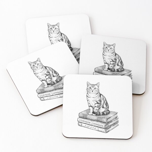Item preview, Storybook Companion - American Shorthair Cat designed and sold by bapupa.
