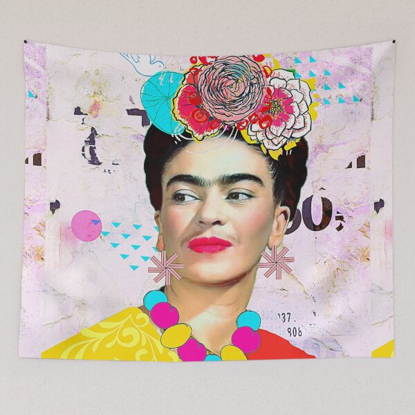 Item preview, Frida Kahlo Collage designed and sold by FridaArtGallery.
