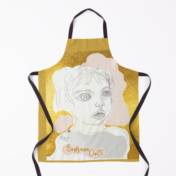 Item preview, Portrait Of A Soprano Singer Doll (Original Drawing by ACCI) designed and sold by VanyssaGraphics.