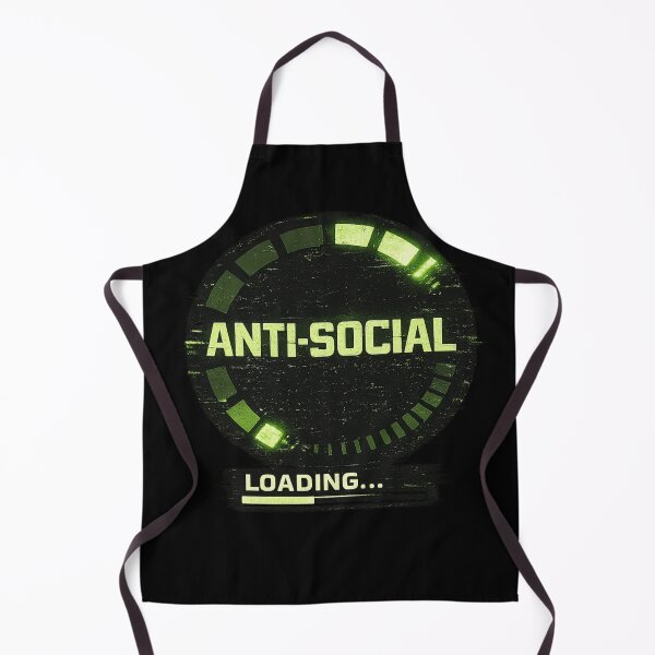 Item preview, Anti-Social Loading – Introvert Humor Digital Status Design designed and sold by SpainDesign77.