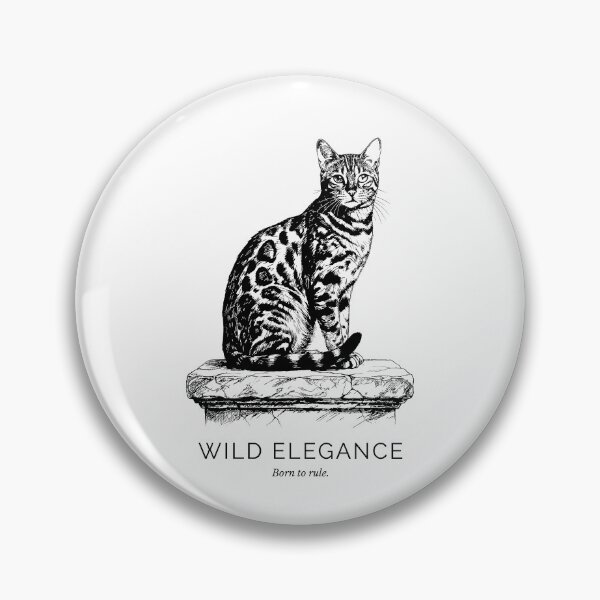 Item preview, The Spotted Monarch - Bengal Cat designed and sold by bapupa.