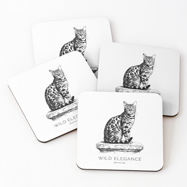 Item preview, The Spotted Monarch - Bengal Cat designed and sold by bapupa.