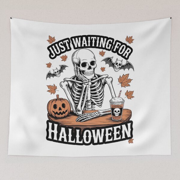 Item preview, Just waiting for Halloween vibes designed and sold by papertaless.