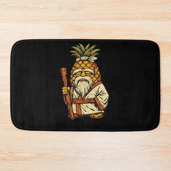 Item preview, Pineapple Sensei — Funny Fruit Wise Master Vintage Japanese Retro designed and sold by Moedex.