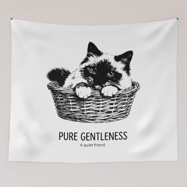 Item preview, The Basket Companion - Birman Cat designed and sold by bapupa.