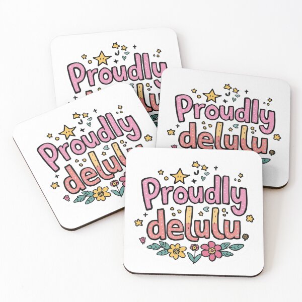 Item preview, proudly Delulu quotes meme stickers| Delulu Is The Solulu Sticker | Funny Meme Aesthetic | In My Delulu Era 2026 | Kpop Delusional overthinking manVibes v10 designed and sold by CosmicNook1.