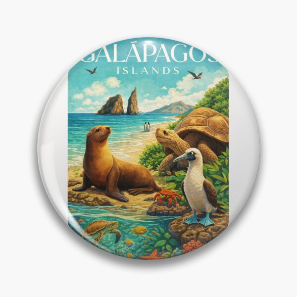 Item preview, Galápagos Islands Wildlife Ecuador Pacific Ocean Near Isabela Island Archipelago designed and sold by Places On Earth.