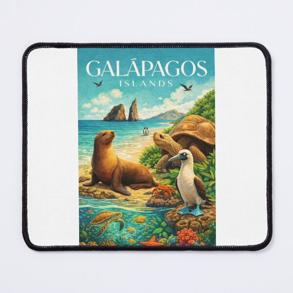 Item preview, Galápagos Islands Wildlife Ecuador Pacific Ocean Near Isabela Island Archipelago designed and sold by Places On Earth.