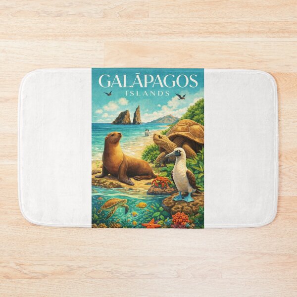 Item preview, Galápagos Islands Wildlife Ecuador Pacific Ocean Near Isabela Island Archipelago designed and sold by Places On Earth.