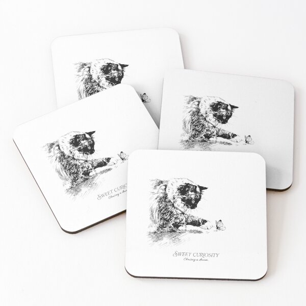 Item preview, The Ethereal Flutter - Birman Cat designed and sold by bapupa.