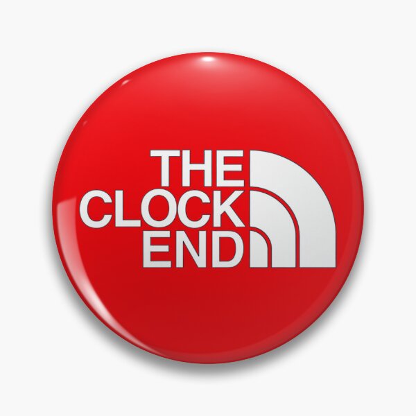 Item preview, The Clock End North Face Style Arsenal Logo designed and sold by TshirtsOnline-.