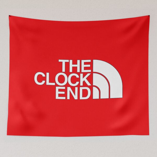 Item preview, The Clock End North Face Style Arsenal Logo designed and sold by TshirtsOnline-.