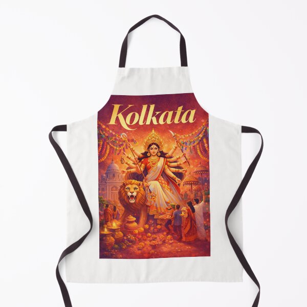 Item preview, Kolkata Durga Puja Celebration Kumartuli Kalighat Temple Heritage designed and sold by Places On Earth.