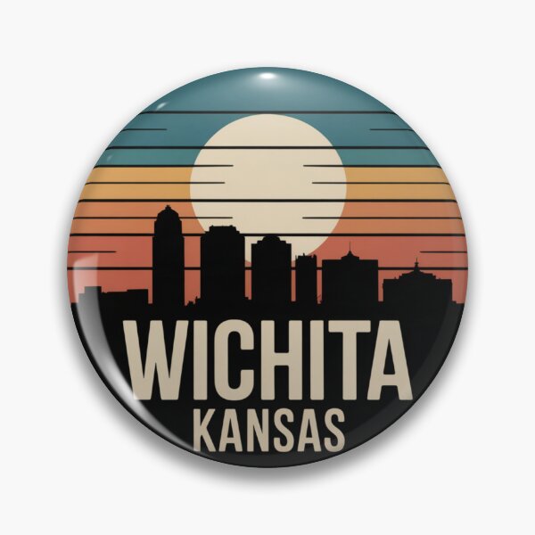 Item preview, Wichita, KS: Sunset Skyline Large Centered Moon designed and sold by CircinusStore.