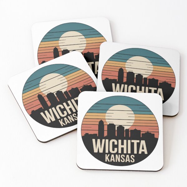 Item preview, Wichita, KS: Sunset Skyline Large Centered Moon designed and sold by CircinusStore.