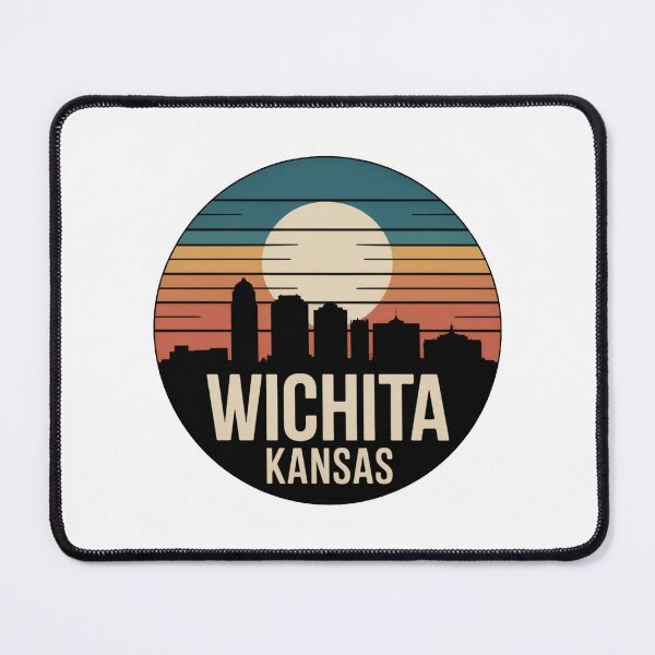 Item preview, Wichita, KS: Sunset Skyline Large Centered Moon designed and sold by CircinusStore.