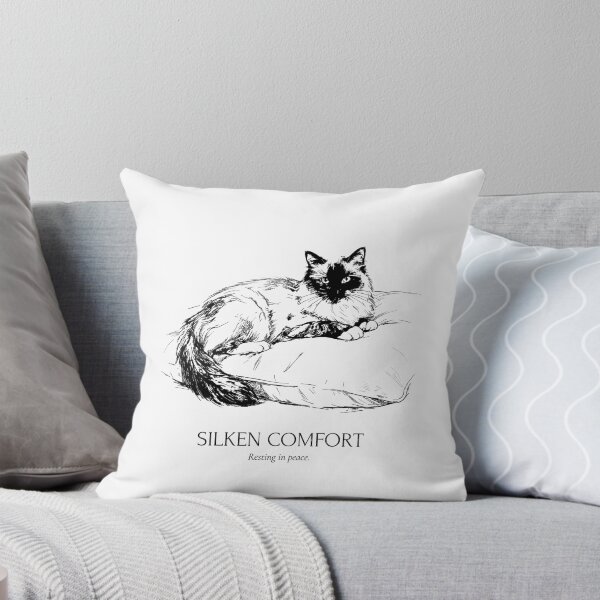 Item preview, The Sacred Cushion - Birman Cat designed and sold by bapupa.
