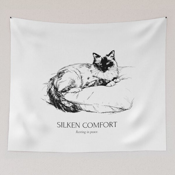 Item preview, The Sacred Cushion - Birman Cat designed and sold by bapupa.