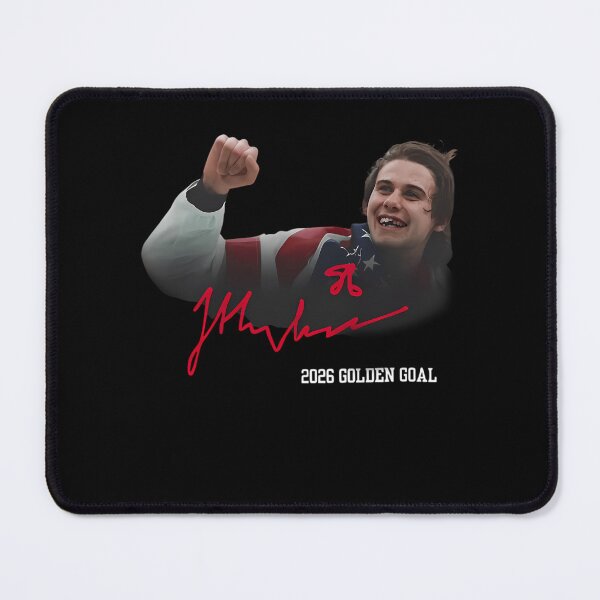 Item preview, Jack Hughes Usa Hockey Golden Goal 2026 Hockey designed and sold by Ck-2106design.