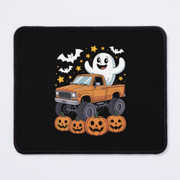 Item preview, Monster Truck Boy Kids Ghost Pumpkin Halloween designed and sold by papertaless.