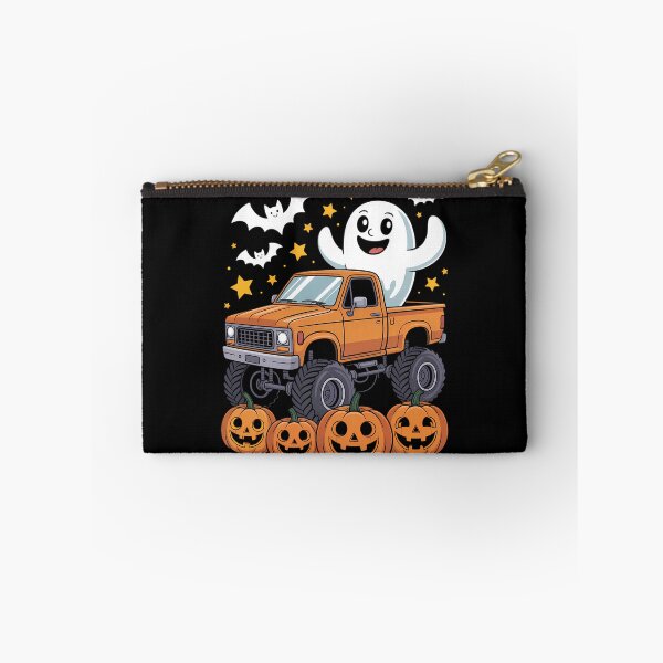 Item preview, Monster Truck Boy Kids Ghost Pumpkin Halloween designed and sold by papertaless.