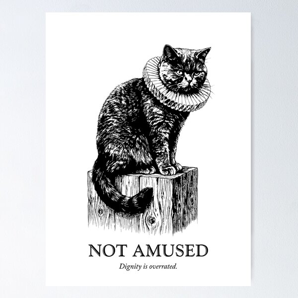 Item preview, The Grumpy Aristocrat - British Shorthair Cat designed and sold by bapupa.