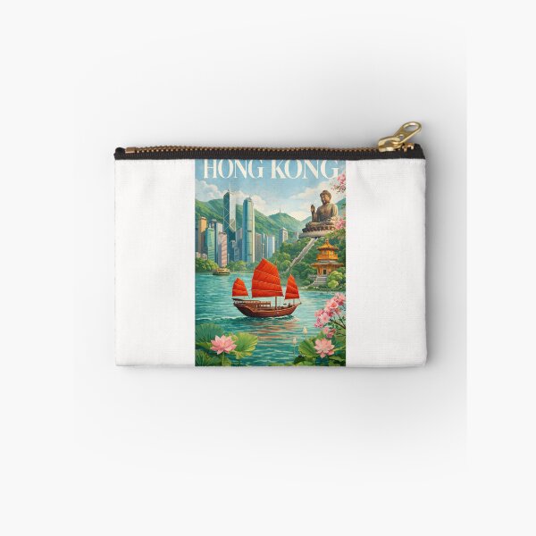 Item preview, Hong Kong Victoria Harbour Skyline Tian Tan Buddha Lantau Island designed and sold by Places On Earth.