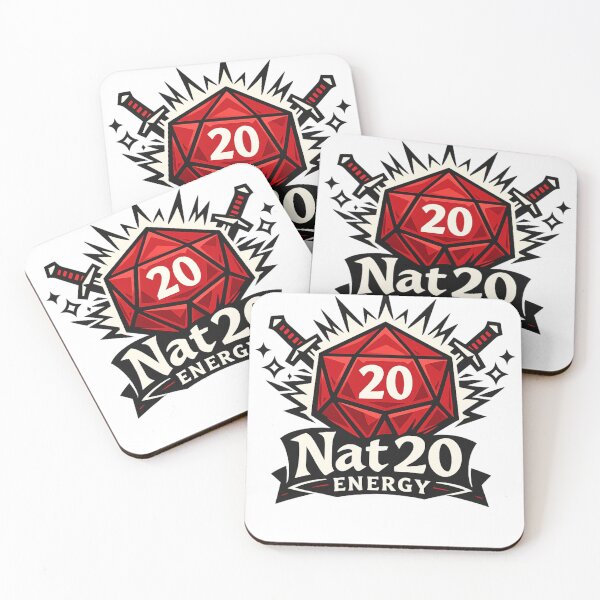 Item preview, Nat 20 Energy – D20 RPG Gamer Shirt designed and sold by GaliciaCity.