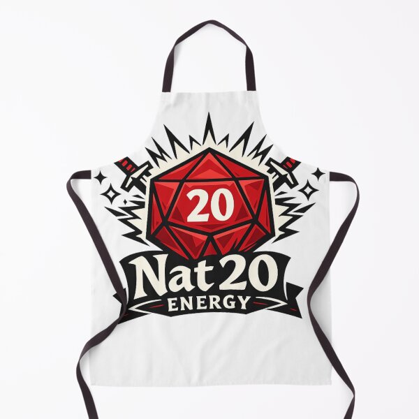 Item preview, Nat 20 Energy – D20 RPG Gamer Shirt designed and sold by GaliciaCity.