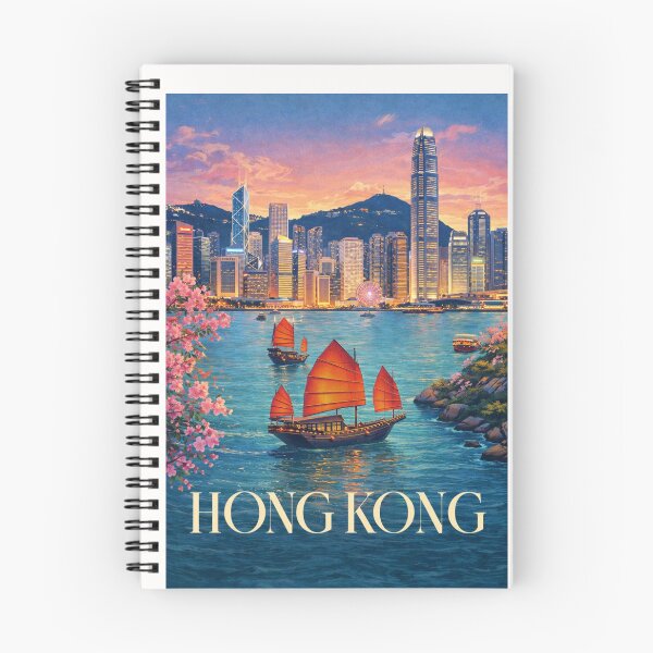 Item preview, Hong Kong Victoria Harbour Night Skyline Kowloon Central District designed and sold by Places On Earth.
