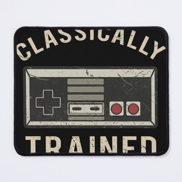 Item preview, Video Game Shirt, Vintage Gamer Gift, Classically Trained, Retro Video Game Graphic Tee designed and sold by Dmo3HarkoArt.