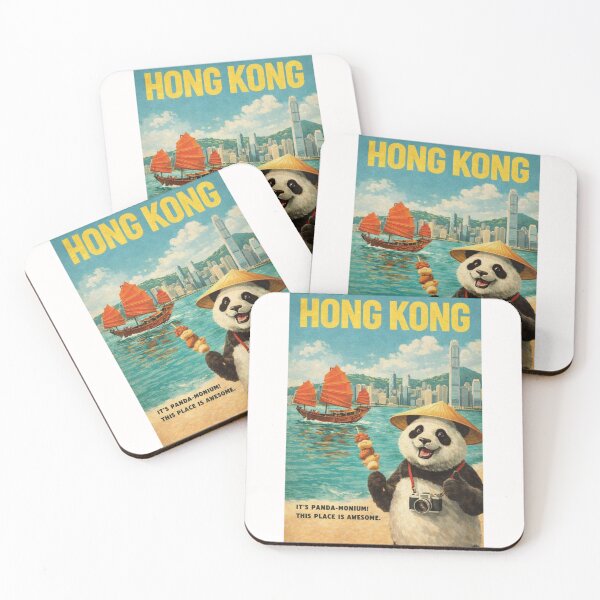 Item preview, Hong Kong Victoria Harbour With Panda Star Ferry Skyline Central designed and sold by Places On Earth.