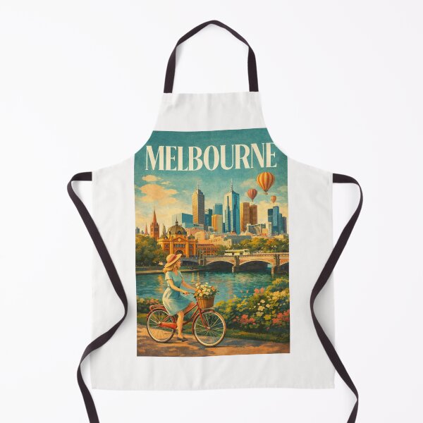 Item preview, Melbourne Yarra River Flinders Street Station City Skyline designed and sold by Places On Earth.