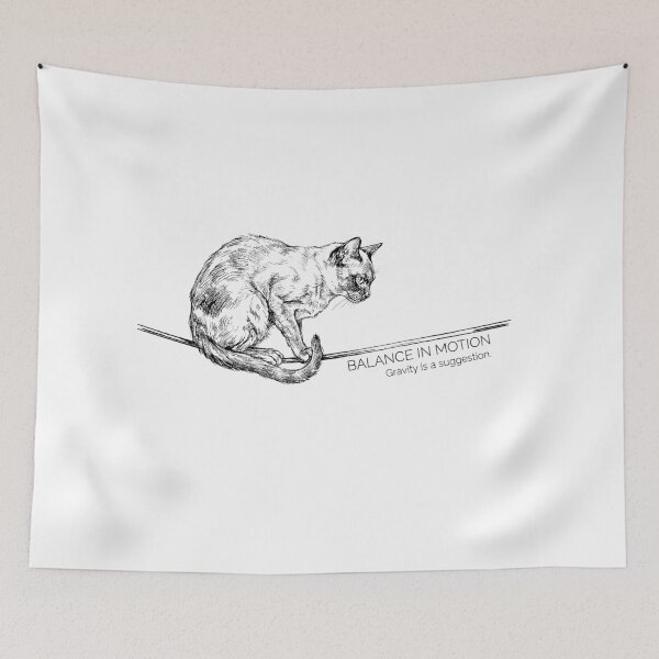 Item preview, The Silk Acrobat - Burmese Cat designed and sold by bapupa.