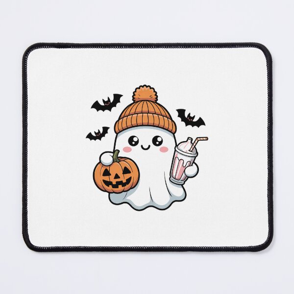 Item preview, Little Ghost Ice Coffee Ghost Halloween designed and sold by papertaless.