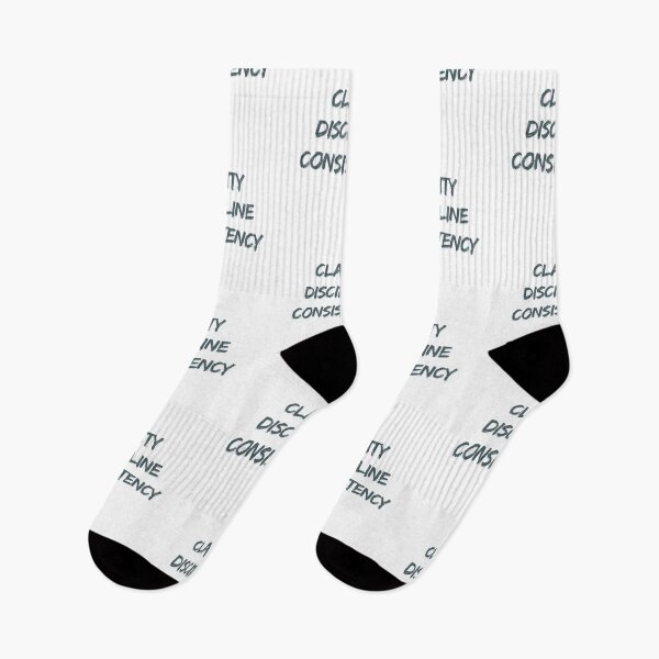 Item preview, Clarity, Discipline & Consistency designed and sold by HELLO TIGER.