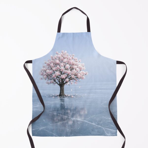 Item preview, Magnolia Tree on Ice - Surreal Pink Floral Zen Art designed and sold by frankseebald.