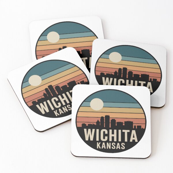 Item preview, Wichita, KS: Sunset Skyline Teal Amber designed and sold by CircinusStore.