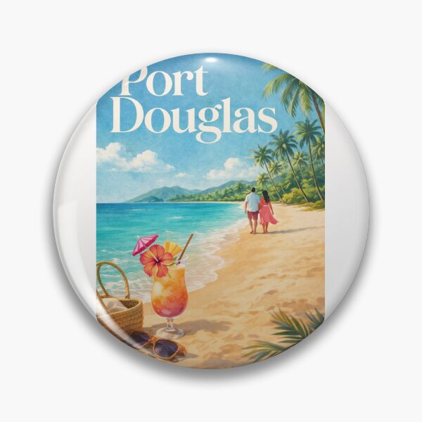 Item preview, Port Douglas Four Mile Beach and Coral Sea Tropical Coastline designed and sold by Places On Earth.