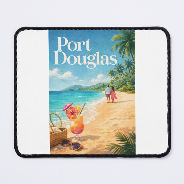 Item preview, Port Douglas Four Mile Beach and Coral Sea Tropical Coastline designed and sold by Places On Earth.