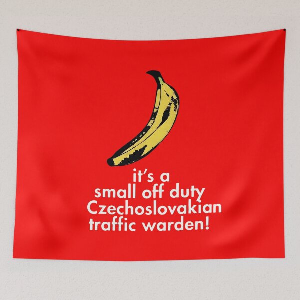 Item preview, Red Dwarf Small Off Duty Traffic Warden Banana designed and sold by TshirtsOnline-.