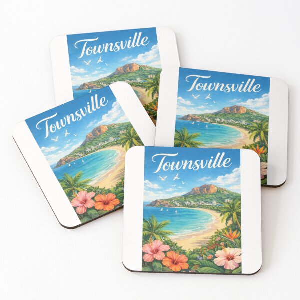 Item preview, Townsville Magnetic Island and Castle Hill Coastal Landscape designed and sold by Places On Earth.