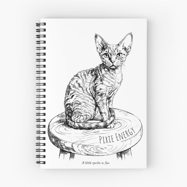 Item preview, The Pixie Perch - Devon Rex Cat designed and sold by bapupa.