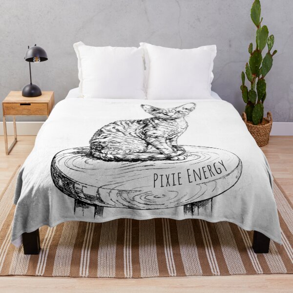 Item preview, The Pixie Perch - Devon Rex Cat designed and sold by bapupa.