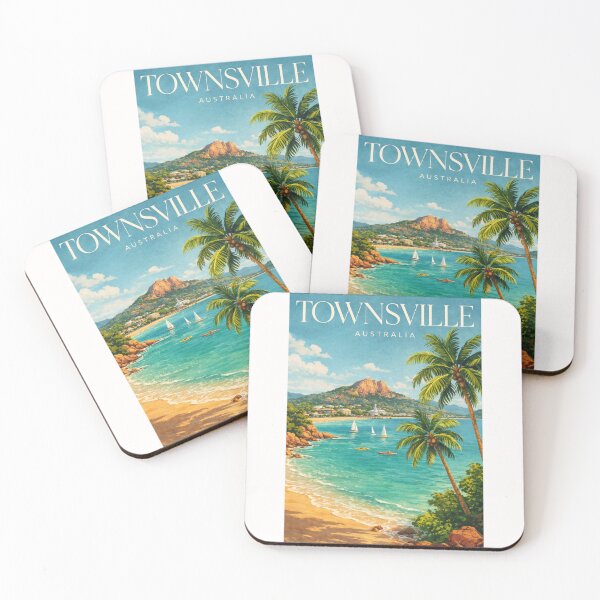 Item preview, Townsville Cleveland Bay and Magnetic Island Tropical Waterfront designed and sold by Places On Earth.